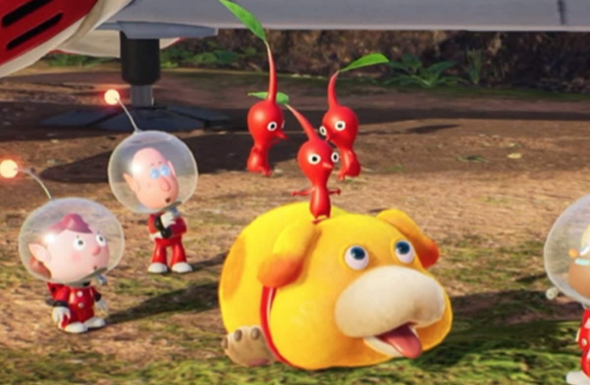 PIKMIN DOG. The real hero of today's #NintendoDirect.