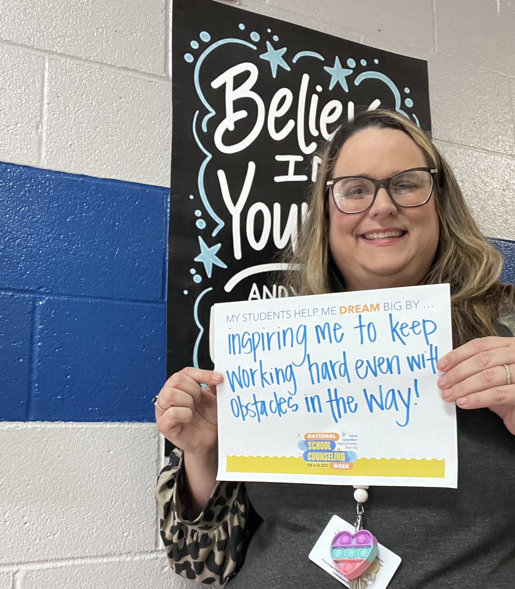 The students at SIS help Mrs. Palmer dream big by… #NSCW23 #MSSCADreamsBig #TeamDCS