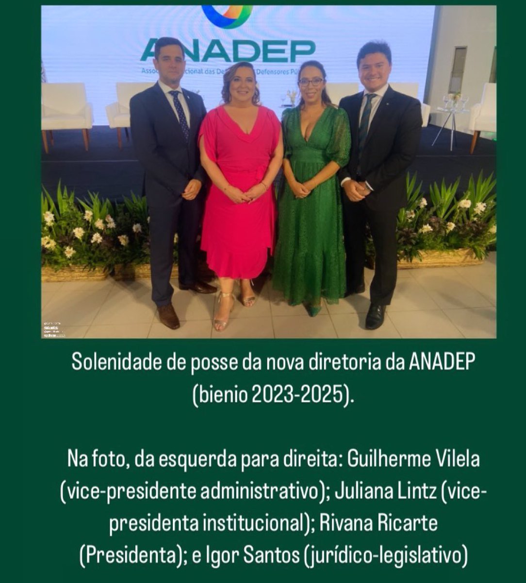 Guivilela1984's tweet image. Dia de muita emoção por compor a diretoria da Anadep! #defensoriaSim #anadep #adpeto