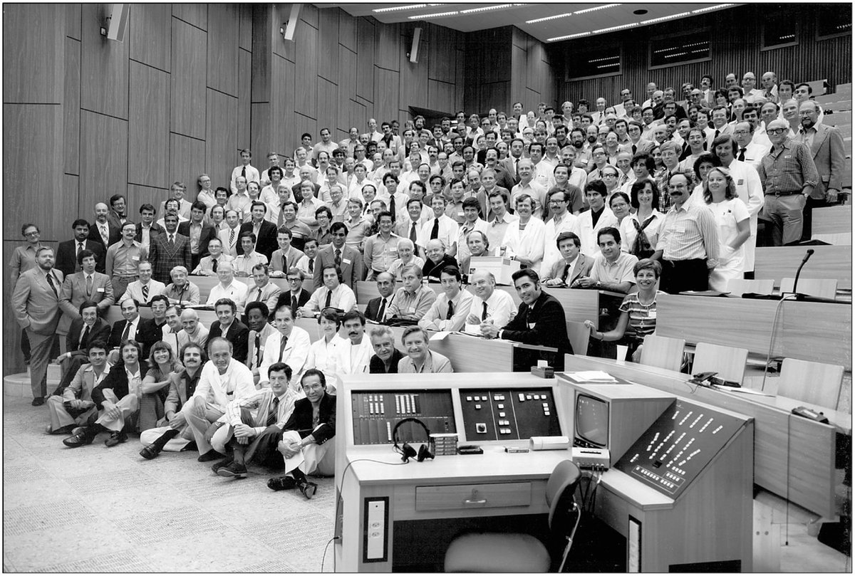 DrQuinnCapers4's tweet photo. #BlackHistoryMonth 1st Black American Interventional Cardiologist seen @ live demonstration of coronary angioplasty, Switzerland in 1980. He used the technology to tx his pts in NYC. Thank you, Dr. Alphonzo Jordan.  #BlackMenInMedicine✊🏿

(How many giants of IC can U name?) @SCAI https://t.co/gkj5JpgitK