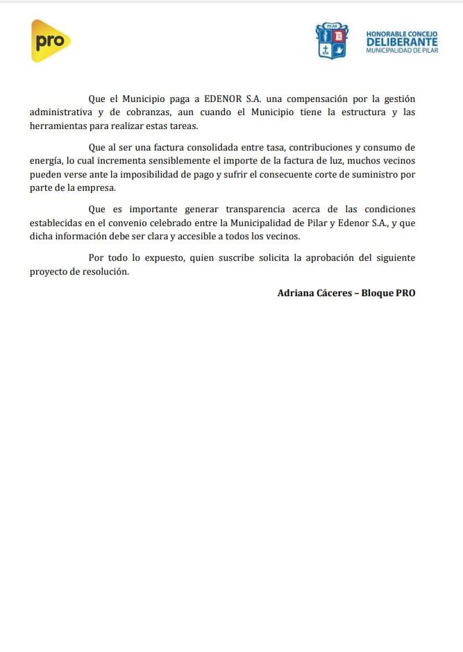 AdriCCaceres's tweet photo. Si sos de Pilar ¿Leíste tu boleta de luz?

Vinieron con un aumento enorme, pero no por el valor del costo energético sino por el incremento de la tasa municipal incluida dentro de la factura de Edenor.

Hay casos donde la tasa municipal excede al consumo eléctrico. 🧵(hilo) https://t.co/hECY3zEaQE