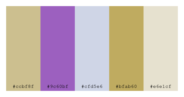 ColPaletteBot's tweet photo. Beep beep, here's a pretty color palette for you!
color-scheme.js parameters used:
- hue: 88
- variation: soft
- colors: #ccbf8f, #9c60bf, #cfd5e6, #bfab60, #e6e1cf
Have a lovely evening!
#twitterbot #colorpalette #colors #palette #prettycolors https://t.co/UzFyEmPlE2
