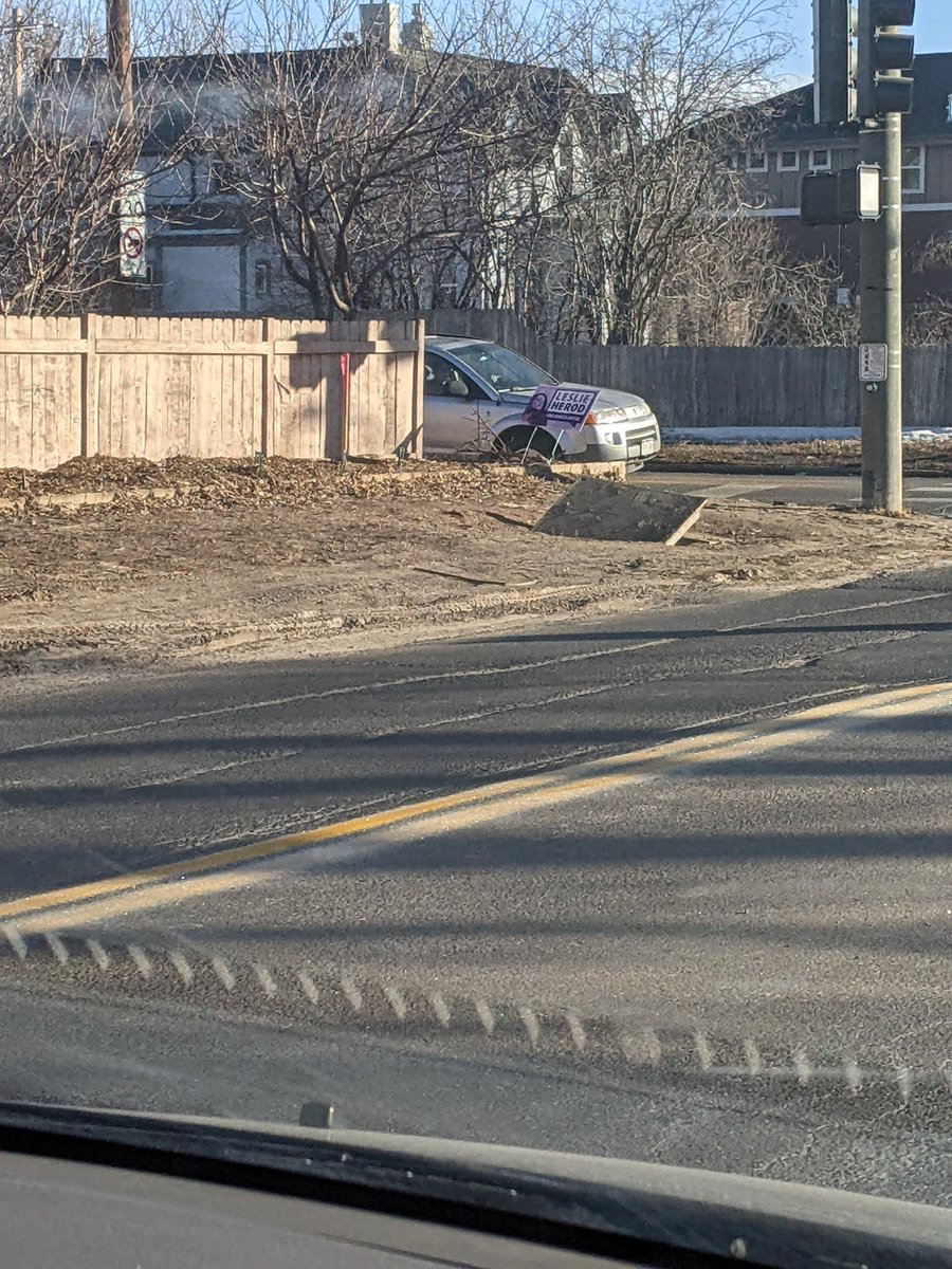 Schlossanator's tweet photo. @CityofDenver @DenverDOTI so how important is public safety and the ability for people in wheelchairs and walkability to get around? The one with the signal pole is at 17th and Quebec on the Northeast corner. The same signal as the attachment. #Lowpriority https://t.co/om7BnksRLQ https://t.co/zaPRdzMKJi