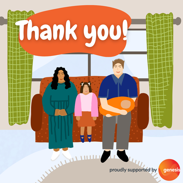 Wellington Curtain Bank has received the best start to 2023 ever – a $15,000 donation from the amazing team at Genesis Energy!

This gets us closer to our goal of $150,000, ensuring that we can continue to help Wellington families in need. Find out more: wellington-curtain-bank.raisely.com