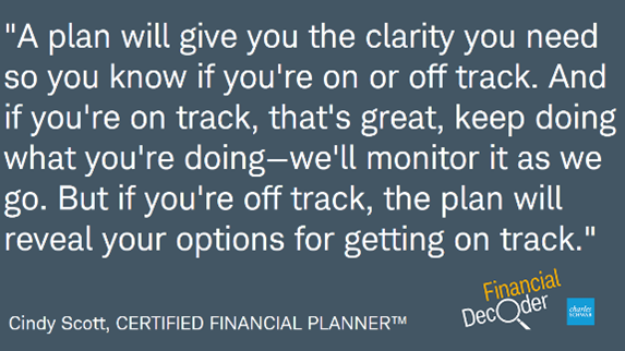 MarkRiepe's tweet photo. "The sooner, the better" applies to many things, including saving for #retirement. What if you're getting a late start? My #FinancialDecoder guest, Cindy Scott, recommends making a plan. https://t.co/vGcAYN27vJ https://t.co/164P2cdBst
