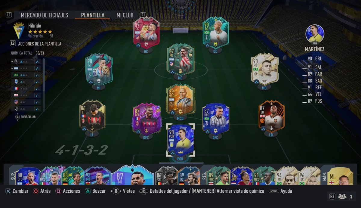 Cabakeko's tweet photo. @xARiiAN Muy buenas. Sé q el equipo tiene margen de mejora, pero no sé muy bien por dónde empezar.
Tengo 550K de Presupuesto.
Transferibles Theo, Kalulu y Bremer.
(Los de banquillo son tb intransferibles, los reservas son cedidos) https://t.co/Dmd3VLVPnJ