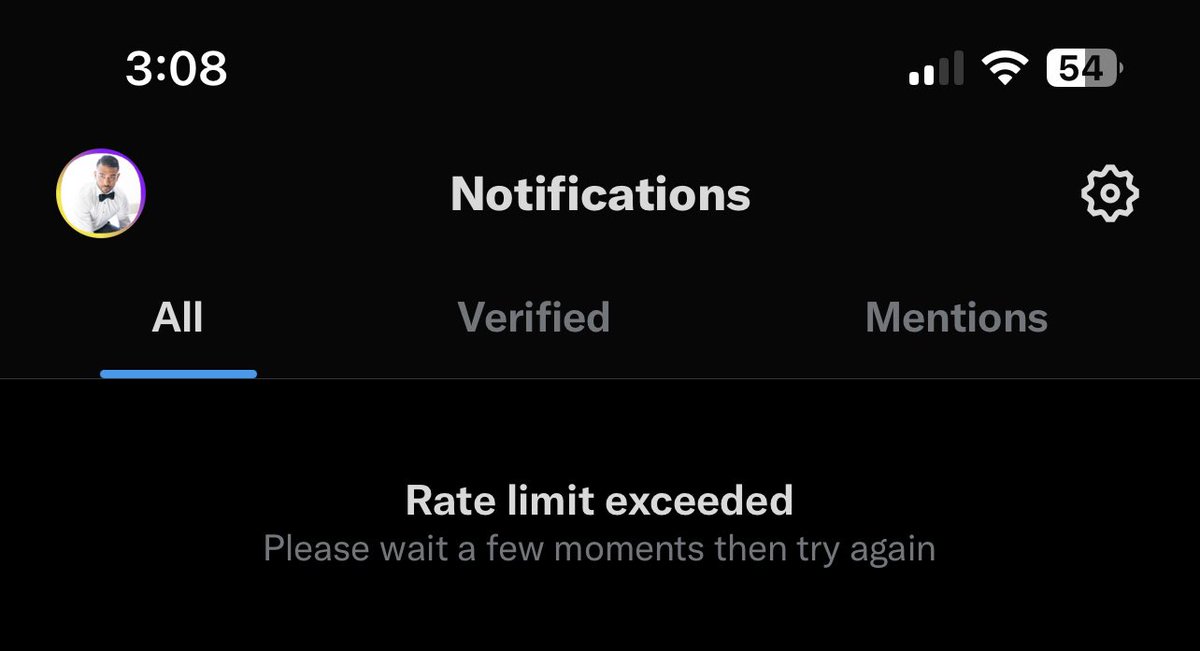 kobeballen's tweet image. Interesting we are seeing HTTP 429 on a simple notification request, something going on the Twitter web Load Balancer #twitterbroken