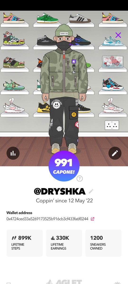 I'm very disappointed in the don update I got downgraded again, this system is not working correctly, I've been downgraded twice already, although I play very actively, this week I collected 2 collections, and spent a lot of ga I probably will never reach 999😔
#aglet #agletapp