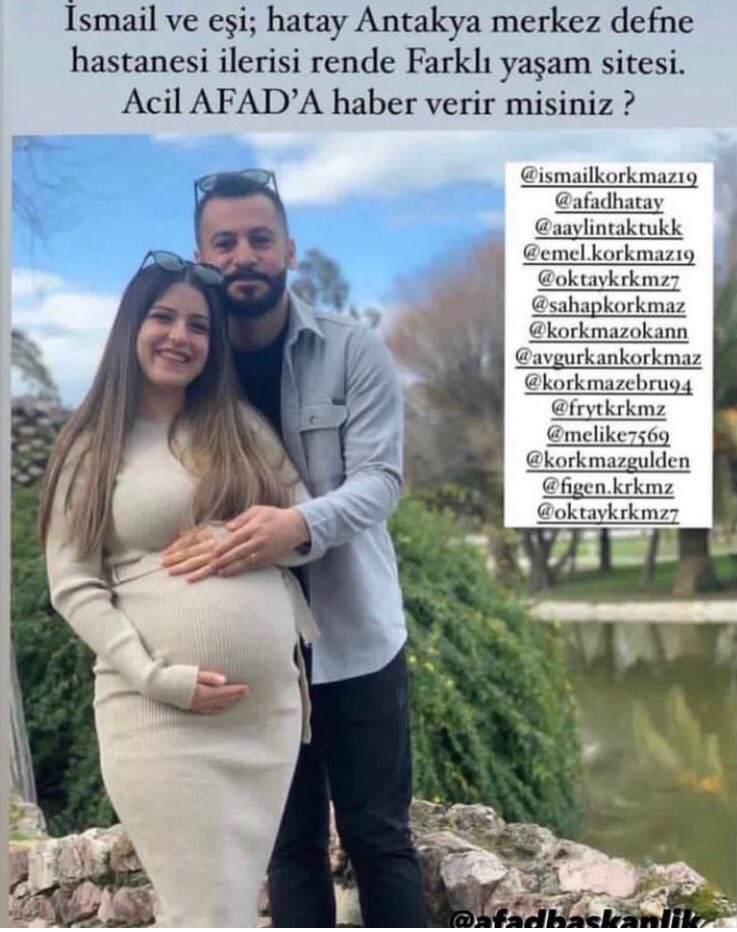#alii̇smailkorkmaz ın kuzeni ve eşi... enkazdan çıkarılmayı bekliyorlar... #depremsondakika #acildeprem