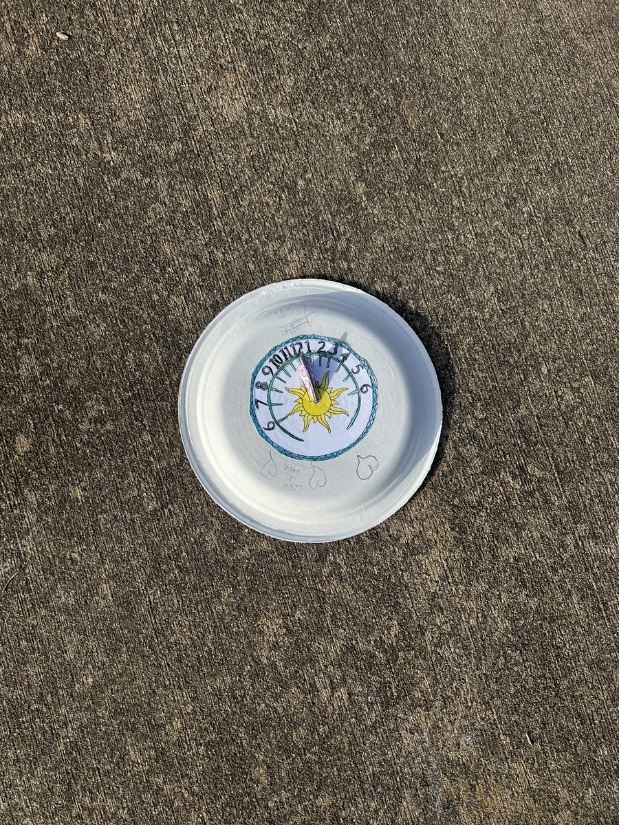 RKES_3rd's tweet photo. Sundials &amp; Sunshine = learning, playing, and happiness all in one☀️💓 shout out to the Ancient Egyptians! We love when social studies &amp; science align to give us fun activities!! https://t.co/95v08n111Q