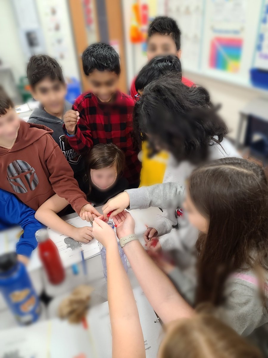 Today, we made 'blood' in class as part of our unit on 'le système circulatoire'. We talked about the composition of blood and how it carries oxygen to the body and eliminates carbon dioxide. <a href="/MartinSt184/">Martin Street PS</a>