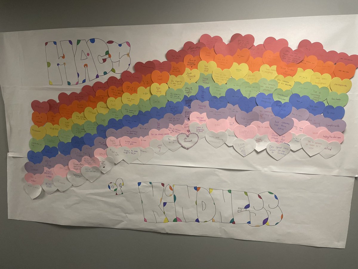 HannyArram4KPS's tweet photo. @HannyArram4KPS rainbow of kindness #caringkids @KearneySchools https://t.co/0jSj27r0vf