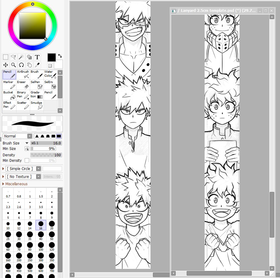 KeiitStore's tweet image. The "𝘊𝘩𝘪𝘭𝘥𝘩𝘰𝘰𝘥 𝘍𝘳𝘪𝘦𝘯𝘥𝘴" lanyard — digital lineart is nearly complete! 💝