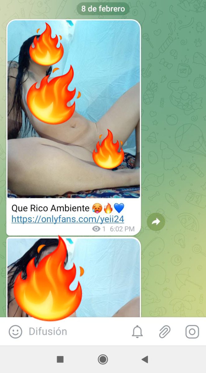 nuez1_yeimi's tweet photo. Te invito a que me Acompañes a mi Canal De Telegram 🥵🔥 Está Super Hot 👌🥵🔥 
Interesados Pueden hablarme!!! 😘 Métodos De Pago
*Paypal 
*Nequi
Los espero 😘
Mi cuenta de Only 💙https://t.co/P6WLhbuoP0 https://t.co/mbycgyY1Gj