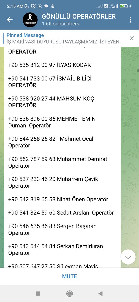 denizella49's tweet photo. @pqueenn bunlar teyitli hatay daki gönüllü vinç operatörleriymiş ulaşmaya çalışalım https://t.co/eWbQCho49H