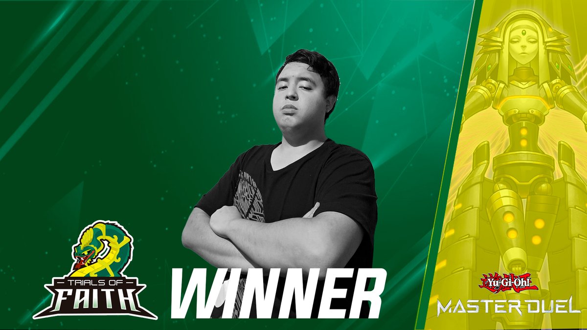 Trials of Faith (@trialsoffaith_) on Twitter photo ¡Felicitaciones a nuestro Subcapitán de la división de #MasterDuel, <a href="/Francisco70751/">Paco Escamilla</a> ! ¡Acaba de ganar la copa de duelistas en #YuGiOhMasterDuel ! Eres un verdadero campeón y un gran representante de #ToF. #YGO #Dueling #Champion #遊戯王マスターデュエル #YuGiOh ¡Felicitaciones a nuestro Subcapitán de la división de #MasterDuel, <a href="/Francisco70751/">Paco Escamilla</a> ! ¡Acaba de ganar la copa de duelistas en #YuGiOhMasterDuel ! Eres un verdadero campeón y un gran representante de #ToF. #YGO #Dueling #Champion #遊戯王マスターデュエル #YuGiOh