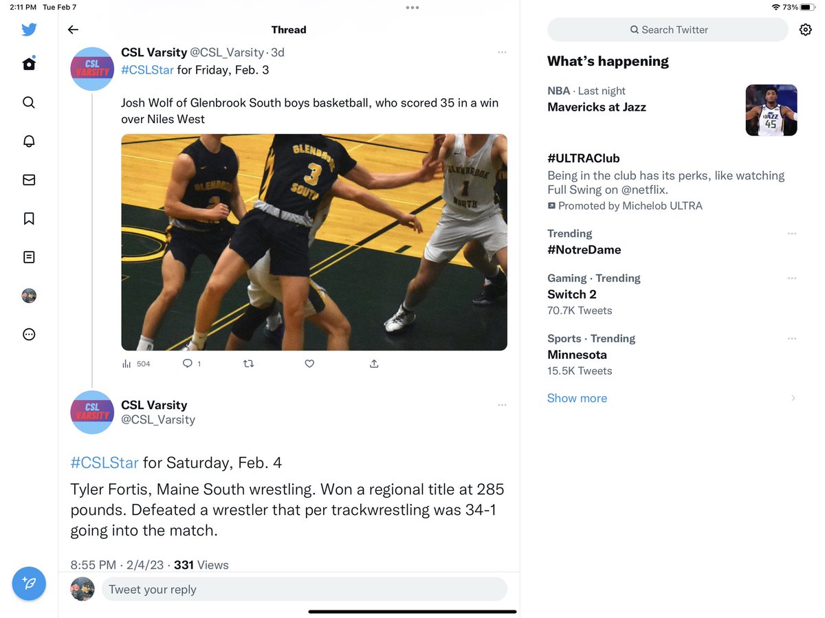 Tyler Fortis (@tyler_fortis) on Twitter photo Successful run at Regionals a long hard match but thank you so much to my coaches & trainers for pushing me and helping me. <a href="/IzzyStyle/">Israel Martinez</a> @TStarke20 <a href="/MikeBuke99/">Michael Buchanan</a> <a href="/99Prblems/">99 PROBLEMS PASSRUSH ACADEMY</a> <a href="/DeepDishFB/">DEEP DISH FOOTBALL</a> <a href="/EDGYTIM/">Timothy “EDGYTIM” OHalloran</a> <a href="/PrepRedzoneIL/">Prep Redzone Illinois</a> <a href="/Marcus_Freeman1/">Marcus Freeman</a> <a href="/CoachGrayvold/">Brady Grayvold</a> @Rivals_Clint <a href="/MaineSouthAth/">Maine South Athletics</a> <a href="/CSL_Varsity/">CSL Varsity</a> Successful run at Regionals a long hard match but thank you so much to my coaches & trainers for pushing me and helping me. <a href="/IzzyStyle/">Israel Martinez</a> @TStarke20 <a href="/MikeBuke99/">Michael Buchanan</a> <a href="/99Prblems/">99 PROBLEMS PASSRUSH ACADEMY</a> <a href="/DeepDishFB/">DEEP DISH FOOTBALL</a> <a href="/EDGYTIM/">Timothy “EDGYTIM” OHalloran</a> <a href="/PrepRedzoneIL/">Prep Redzone Illinois</a> <a href="/Marcus_Freeman1/">Marcus Freeman</a> <a href="/CoachGrayvold/">Brady Grayvold</a> @Rivals_Clint <a href="/MaineSouthAth/">Maine South Athletics</a> <a href="/CSL_Varsity/">CSL Varsity</a>