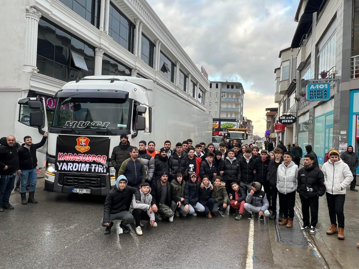 10. 11. Ve 12.TIRLARIMIZI YOLCU ETTİK.TEŞEKKÜRLER KARASU TEŞEKKÜRLER KUZEYİN ÇOCUKLARI 🙏
#deprem 
#kuzeyinçocukları