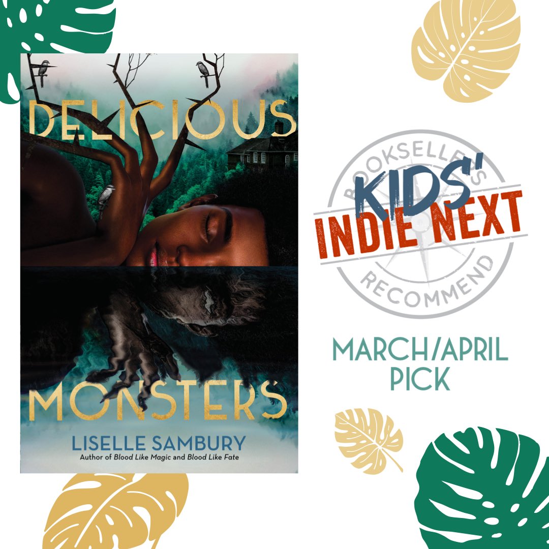 Delicious Monsters is a Kids’ Indie Next Pick for March/April!! So thankful to the wonderful indie bookstores and booksellers 💚