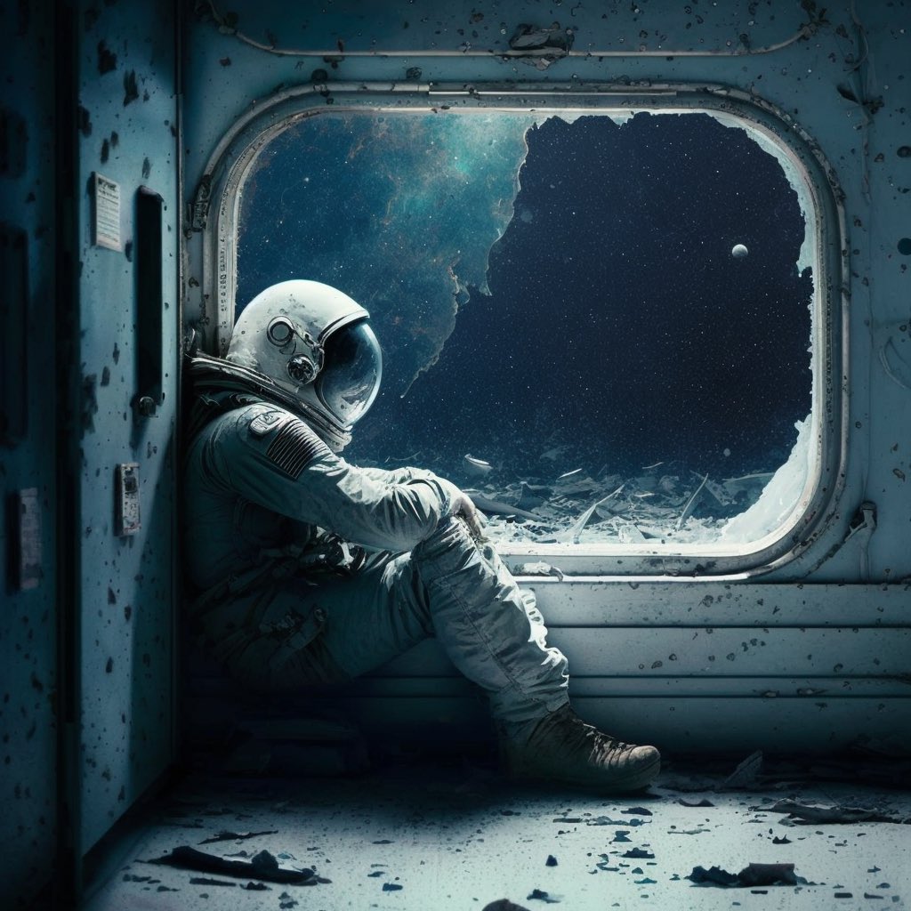 TheCCraniums's tweet image. The Celestial Craniums Creativity Challenge Prompt #39: Forgotten in Space #celestialcraniumscc #creativitychallenge #communitybuilding #art #aiart #lost #forgotten