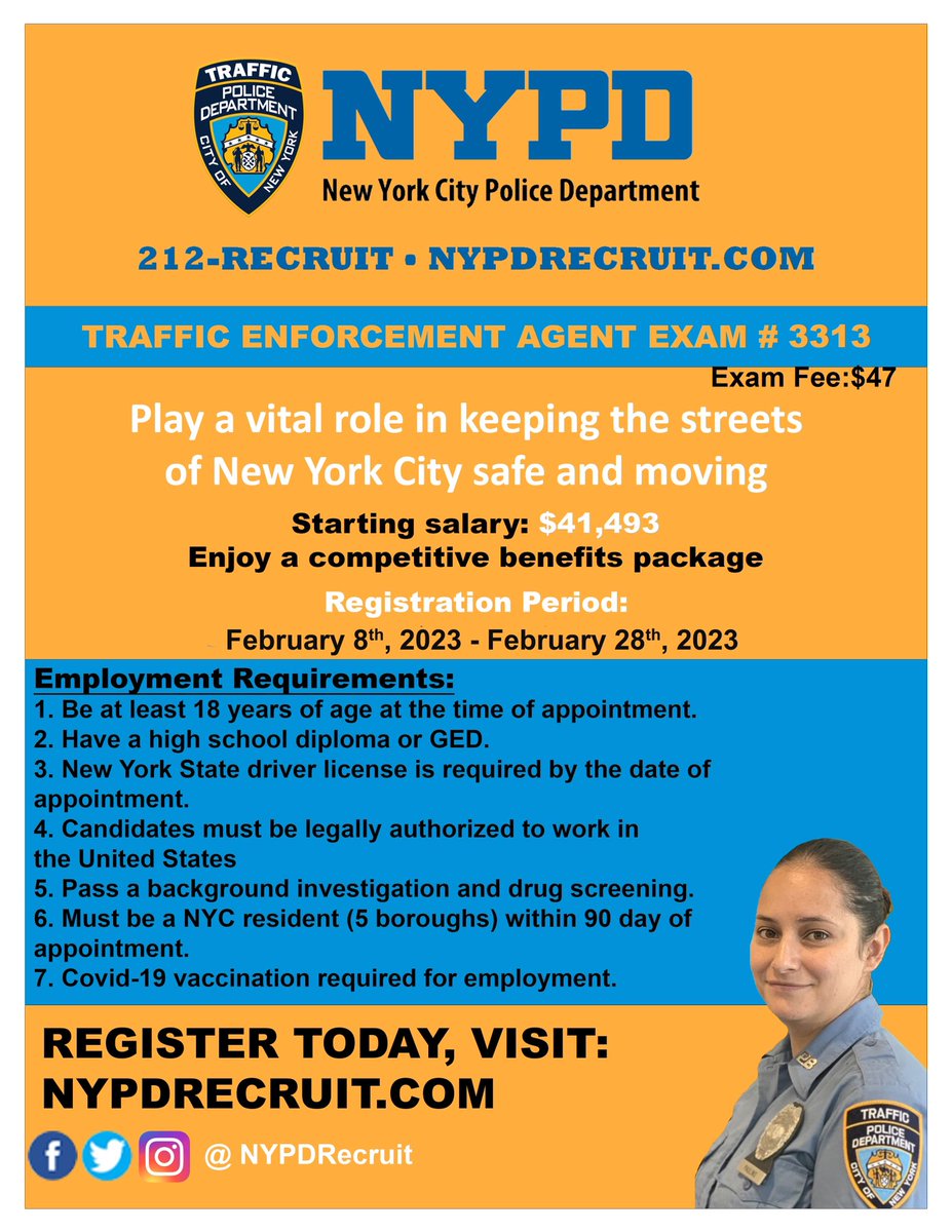 NYPD 122nd Precinct on Twitter "Please read below to register for the