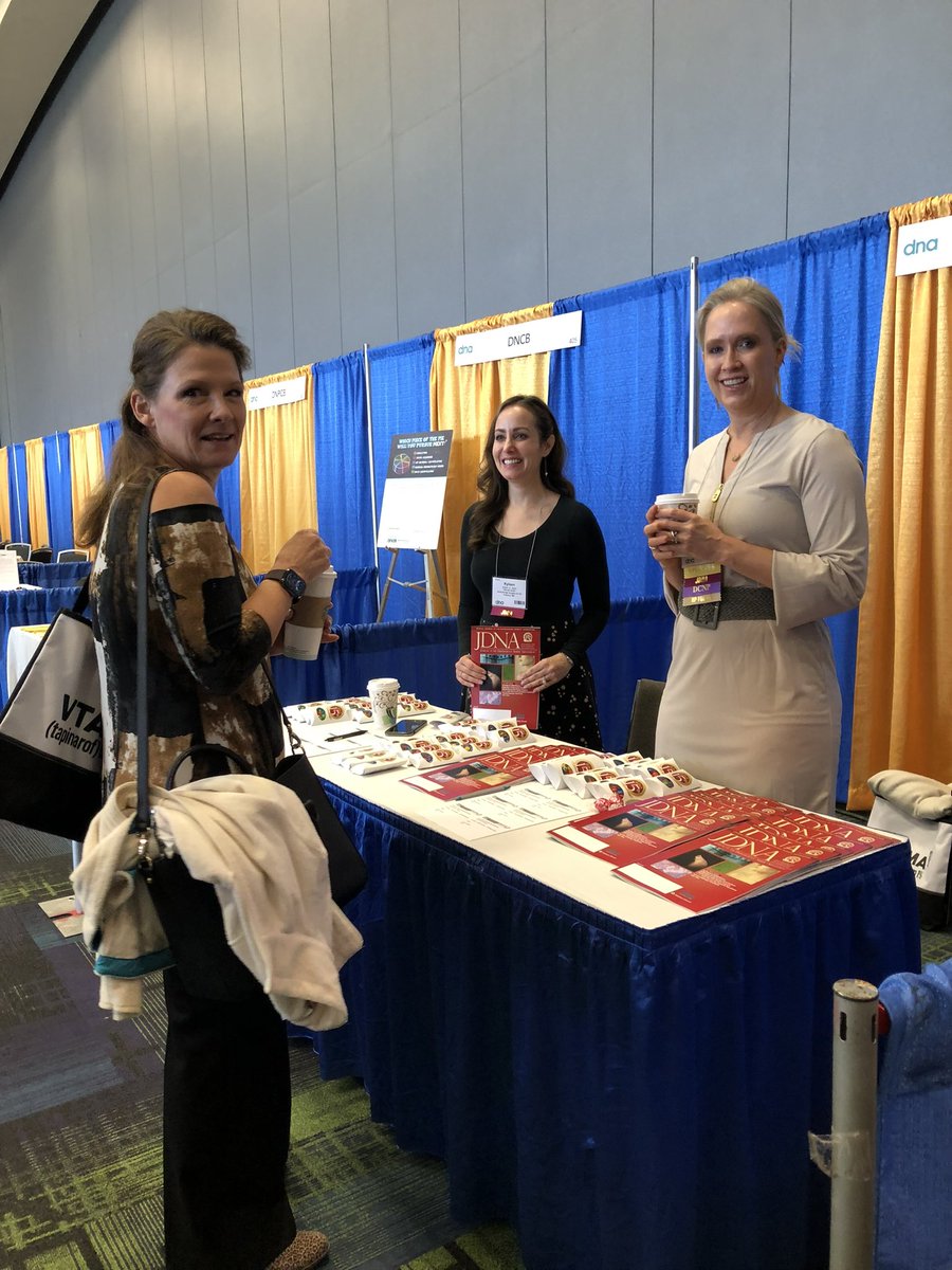 JournaloftheDNA's tweet photo. It was a great day to explore the Exhibit Hall at #DNA41 and share how YOU can get involved with JDNA! https://t.co/Ph5R5grgk1
