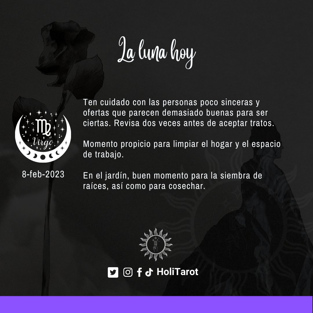 HoliTarot's tweet photo. Ten cuidado con las personas poco sinceras y ofertas que parecen demasiado buenas para ser ciertas. Revisa dos veces antes de aceptar tratos.
#Luna #Moon #Lua #Luno #LunaEnVirgo #MoonInVirgo #LuaEmVirgem #LunoEnVirgo #Astrología https://t.co/PZOCy4fVey