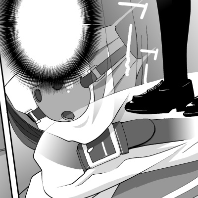 服の下が実は…という透け加減が難しい。 