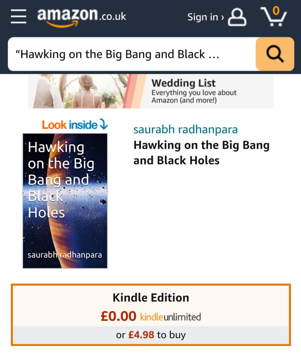 scientificatio2's tweet photo. @nytimesbooks 
your book “Hawking on the Big Bang and Black Holes” is now live and available for purchase in the Kindle Store and #Amazon 
https://t.co/OnjNglfKXy
#KindleBookGiveaway #kindlebooks https://t.co/rGXvRLYFKW