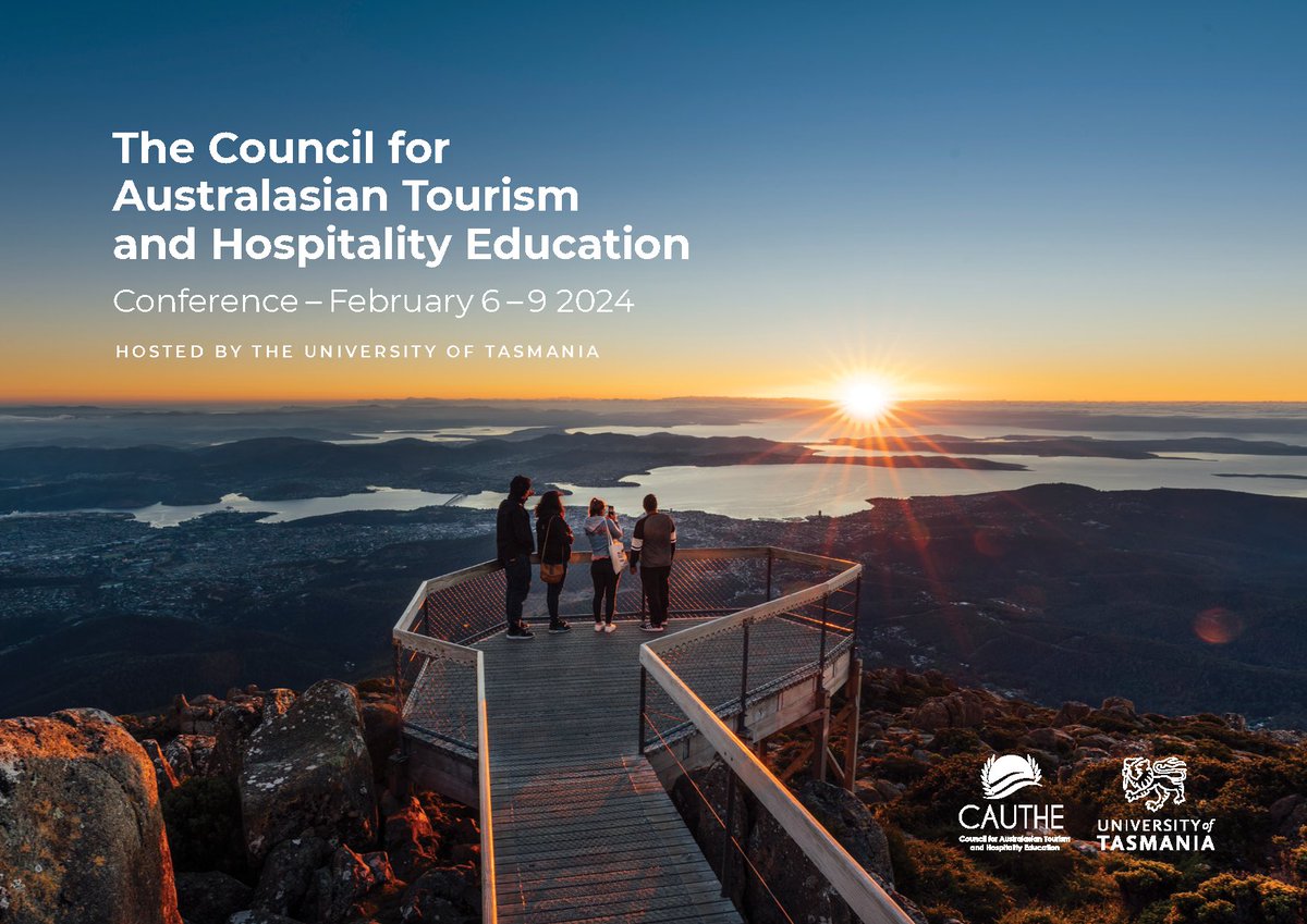 Dr Oscar Vorobjovas-Pinta (@droscarvp) on Twitter photo The cat is out of the bag #CAUTHE2024 conference will be hosted by the University of Tasmania <a href="/UTAS_/">University of Tasmania</a> in #Hobart, #Tasmania.
<a href="/AnneHardyTas/">Anne Hardy</a> @cansengooi <a href="/MtechUtas/">UTas_MTECH</a> <a href="/tourismtasmania/">Tourism Tasmania</a> The cat is out of the bag #CAUTHE2024 conference will be hosted by the University of Tasmania <a href="/UTAS_/">University of Tasmania</a> in #Hobart, #Tasmania.
<a href="/AnneHardyTas/">Anne Hardy</a> @cansengooi <a href="/MtechUtas/">UTas_MTECH</a> <a href="/tourismtasmania/">Tourism Tasmania</a>