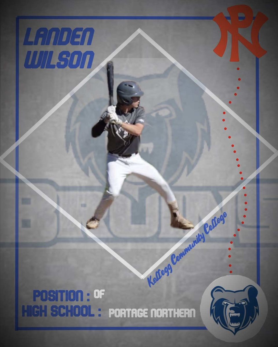 I am very blessed and excited to announce my commitment to Kellogg! Thank you to all my friends, family and coaches who have helped me along the way. Excited to start the next chapter as a Bruin!🐻#Brucru @BaseballKellogg @BASEBALLPNHS