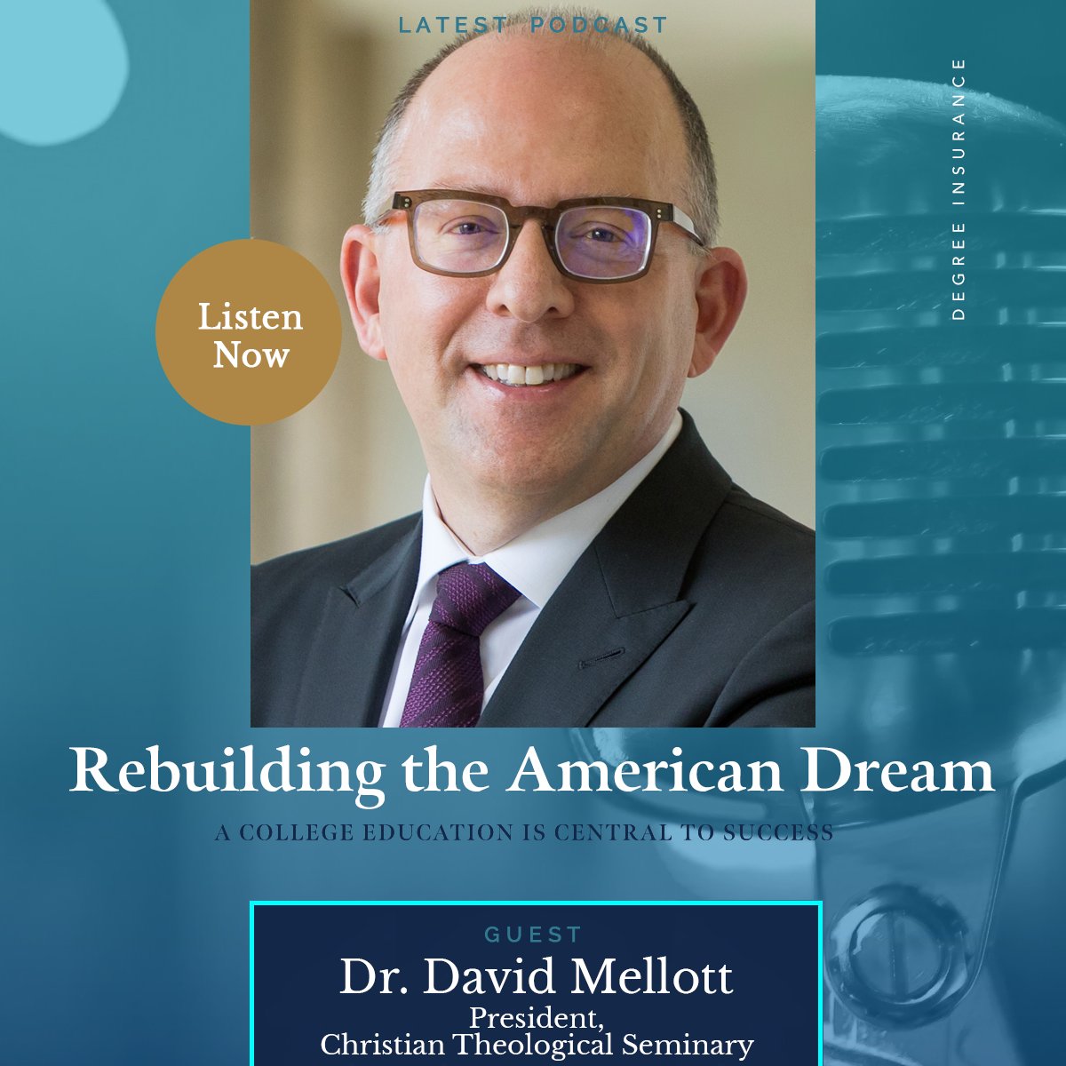 Today on Rebuilding the American Dream, Dr. David Mellott, President of <a href="/CTS_Indy/">Christian Theological Seminary (CTS)</a>, shares the core values upon which their mission is to create lasting change across communities. Listen now at americandream.fm! 
#rebuildingtheamericandream #podcast #highereducation