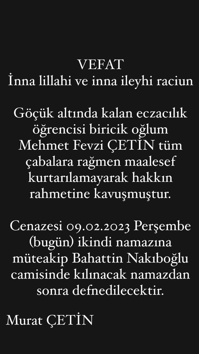 Murat Çetin tweet media