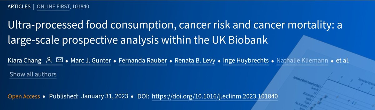 dr_puneet's tweet photo. Study links #UltraProcessed food to #Cancer....
https://t.co/csNkUiLvHy…
Ever-increasing evidence against #JUNCS...
*Junk Food
*Ultraprocessed Food
*Nutritionally inappropriate Food
*Caffienated/ Coloured/Carbonated food/ beverages
*Sugar-sweetened beverages https://t.co/90U0Eim0iv