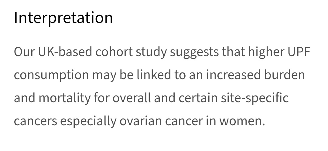dr_puneet's tweet photo. Study links #UltraProcessed food to #Cancer....
https://t.co/csNkUiLvHy…
Ever-increasing evidence against #JUNCS...
*Junk Food
*Ultraprocessed Food
*Nutritionally inappropriate Food
*Caffienated/ Coloured/Carbonated food/ beverages
*Sugar-sweetened beverages https://t.co/90U0Eim0iv