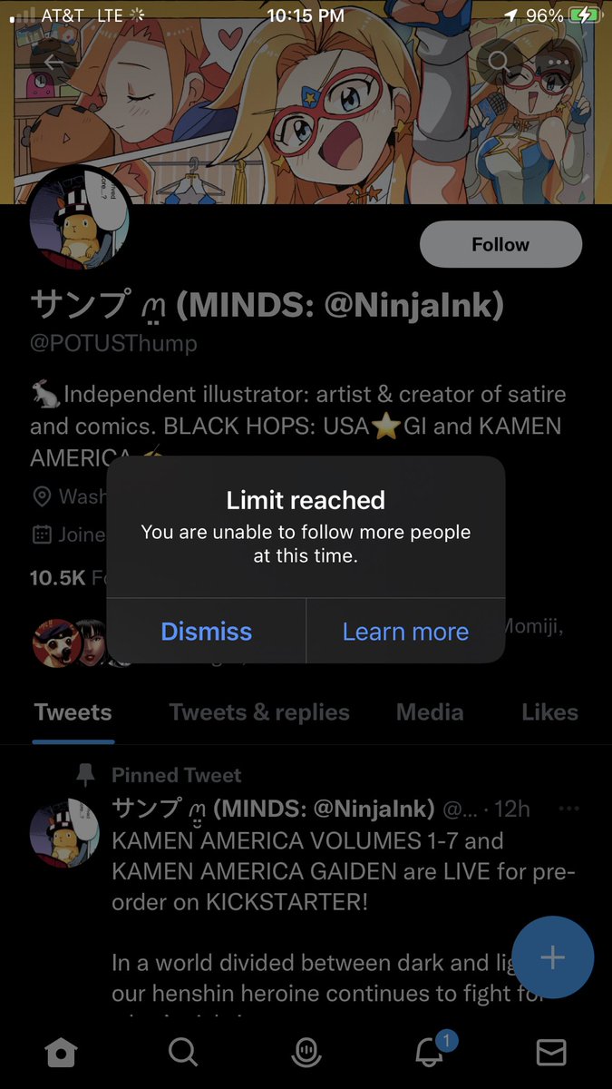 madmanmarz's tweet image. Anyone else getting this ridiculous message for following, what the fuck is going on with Twitter today 😱
#TwitterBroken #TwitterDown #TwitterMalfunction #WhatTheFuckTwitter