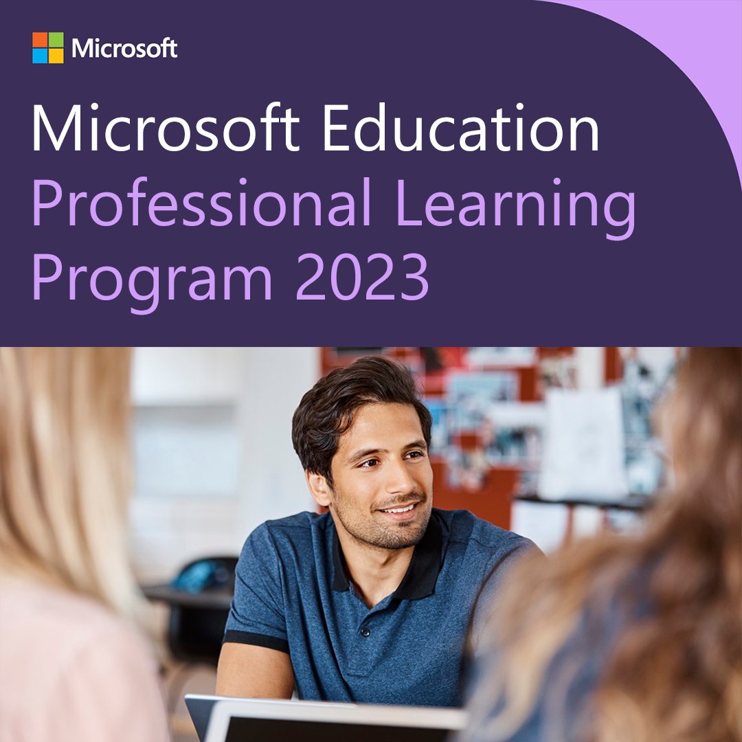MSEduANZ's tweet photo. Transform teaching and learning in your classroom with Microsoft technology. 💻🚀

Join our free workshops to build your skills 👉 https://t.co/LOyvJmZz1c

#MicrosoftEDU