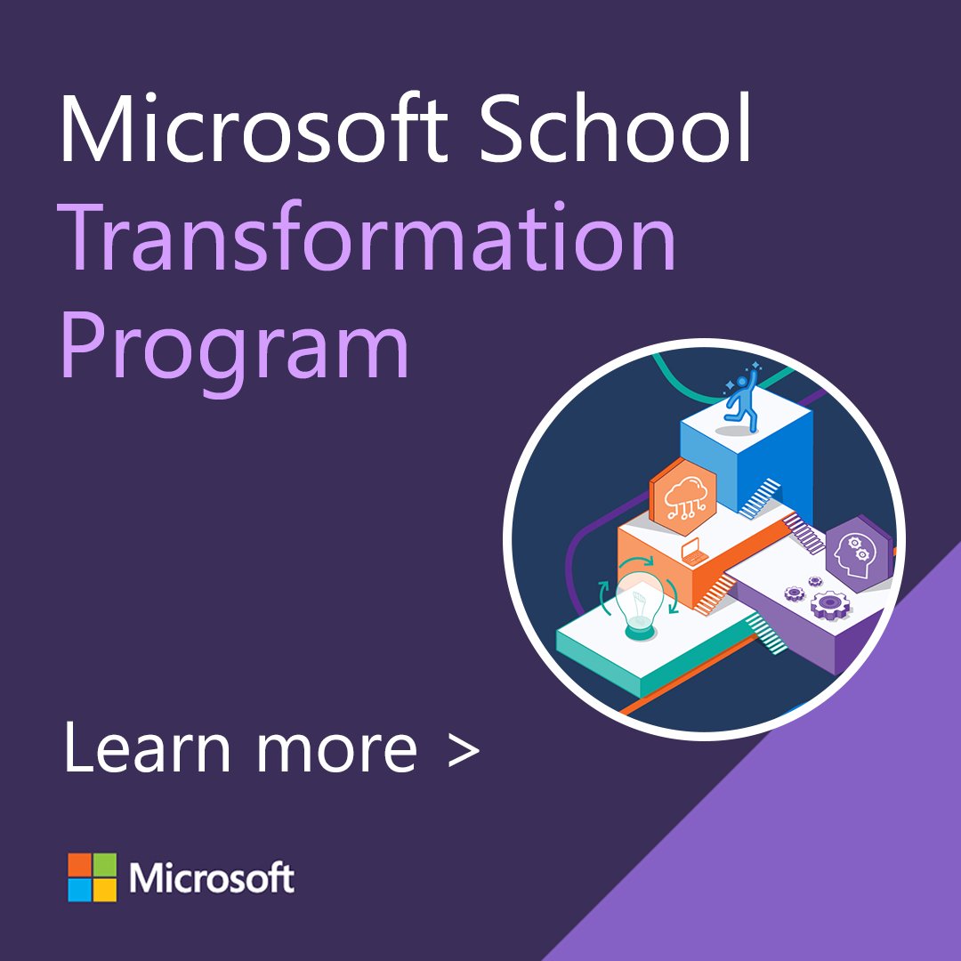 MSEduANZ's tweet photo. Transform teaching and learning in your classroom with Microsoft technology. 💻🚀

Join our free workshops to build your skills 👉 https://t.co/LOyvJmZz1c

#MicrosoftEDU