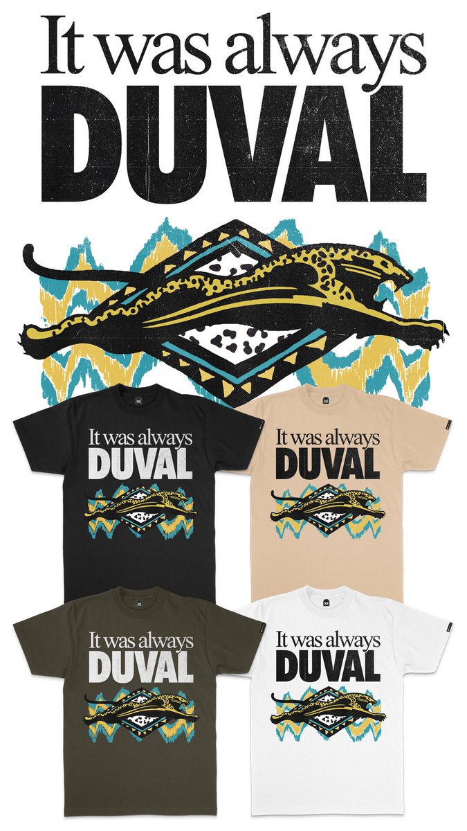 🐆 IT WAS ALWAYS DUVAL 🐆 Follow our NEW Instagram 👉 instagram.com/8103florida?ig… Shop local 8103clothing.com