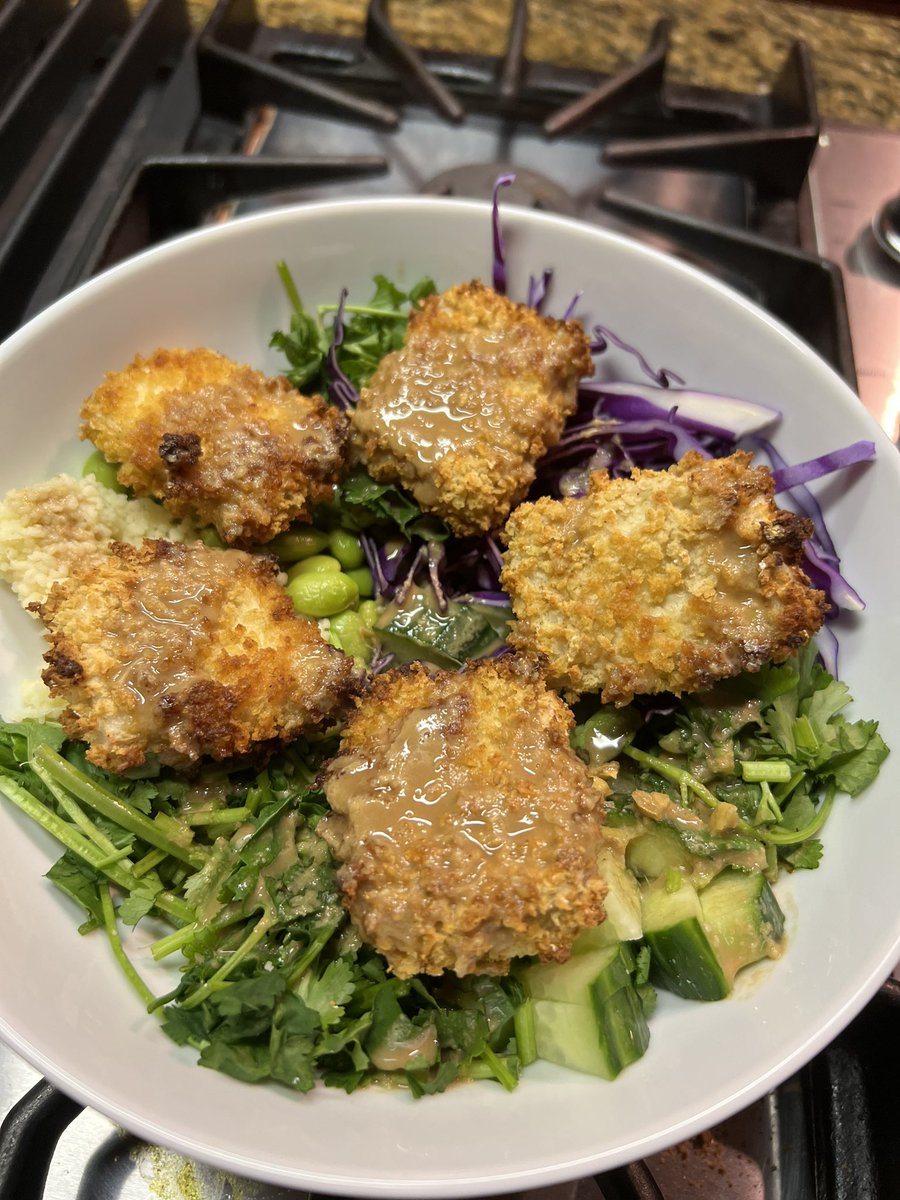 Jennifer Gunter on Twitter "I made a crispy tofu salad with a tahini