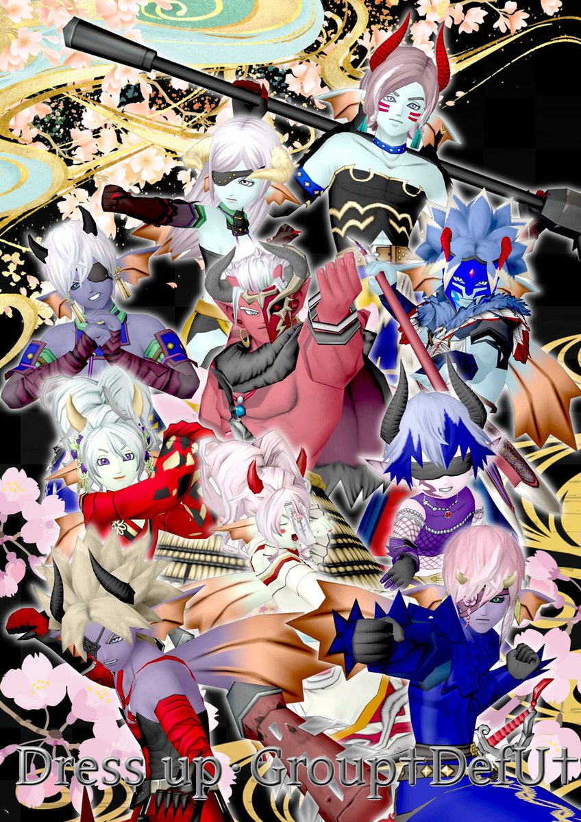 taku_mi_dqx's tweet photo. #DQXDefU
今回のテーマ【鬼・福の神】
おまるが毎回素敵に加工してくれて、めっちゃ嬉しい♥
忙しい中、ありがとう!
①鬼バージョン
②福の神バージョン
どっちもカッコイイけど~個人的に鬼バージョン好き(*´ω`*) https://t.co/cWMGSELLmI