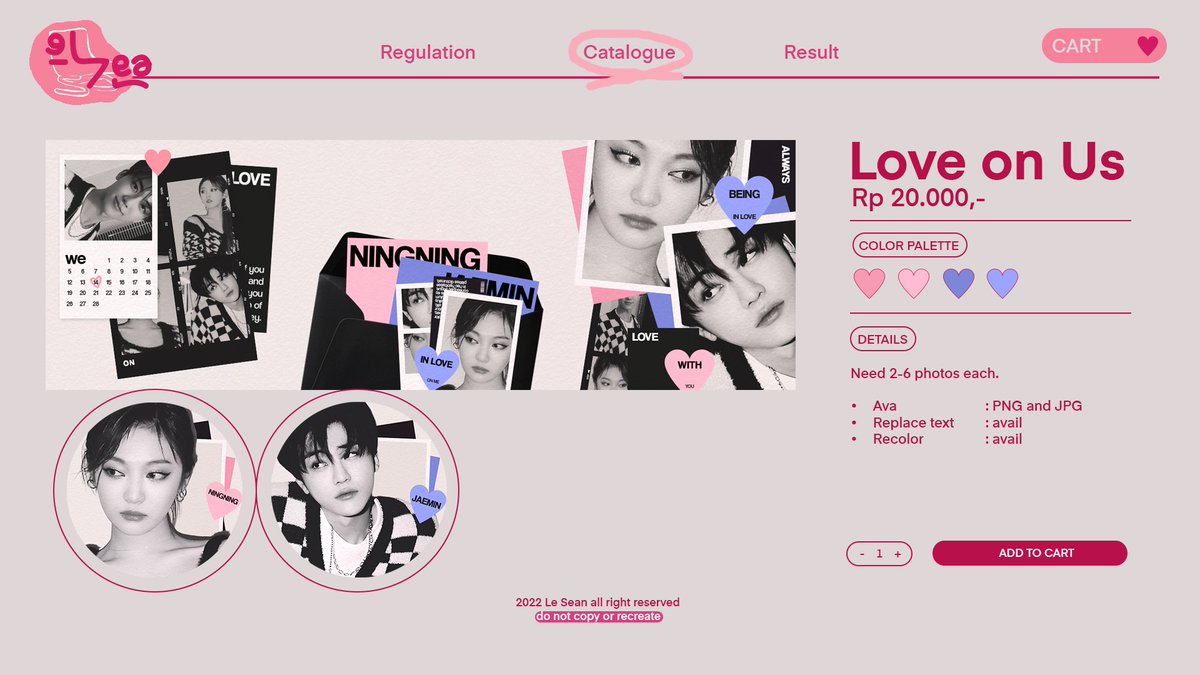 mamaupil's tweet photo. ㅤ
🧡 Retweet kalau kalian mau katalog Love on Us dari @Le__Sean
ㅤ https://t.co/C1ZoHW5xPG