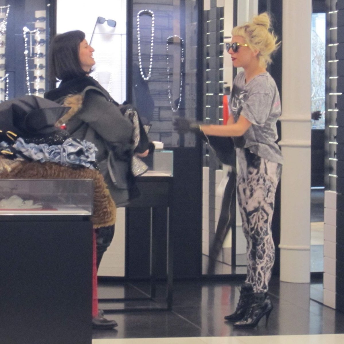 Gaga Throwbacks Fan on Twitter "Today in 2011 Lady Gaga shops at a