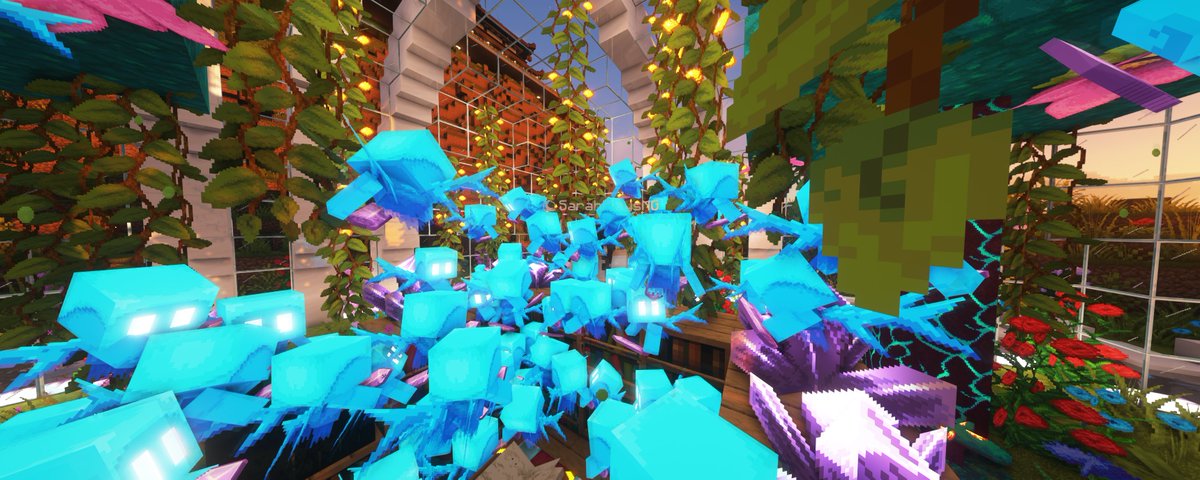 sarahplays's tweet photo. Server lag : too many entities per chunk please spread out. 
Me: https://t.co/PaaYIr0xY4