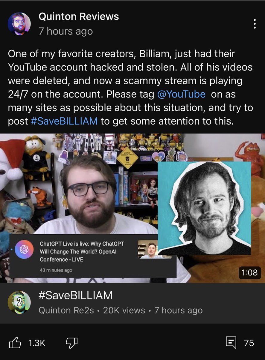 APPLESdotEXE's tweet photo. BRO THIS SUCKS ?!?!?! #SaveBILLIAM https://t.co/acVZ93xUtd