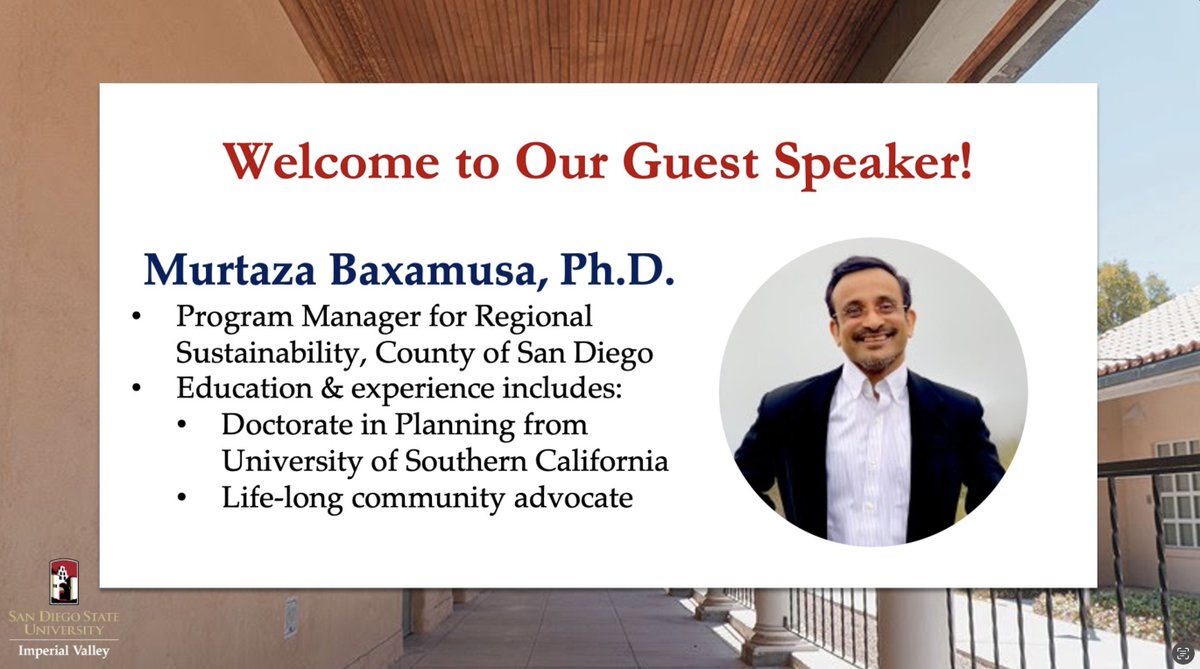 Dominika Bukalova (@dominika59261) on Twitter photo Thank you for sharing your insights and experience with our class today <a href="/Baxamusa/">Murtaza Baxamusa</a>! Grateful for your time and for sharing your knowledge with our PA students! <a href="/SDSU_IV/">SDSU Imperial Valley</a> <a href="/sdpublicaffairs/">School of Public Affairs</a> <a href="/SDSU/">San Diego State University</a> Thank you for sharing your insights and experience with our class today <a href="/Baxamusa/">Murtaza Baxamusa</a>! Grateful for your time and for sharing your knowledge with our PA students! <a href="/SDSU_IV/">SDSU Imperial Valley</a> <a href="/sdpublicaffairs/">School of Public Affairs</a> <a href="/SDSU/">San Diego State University</a>