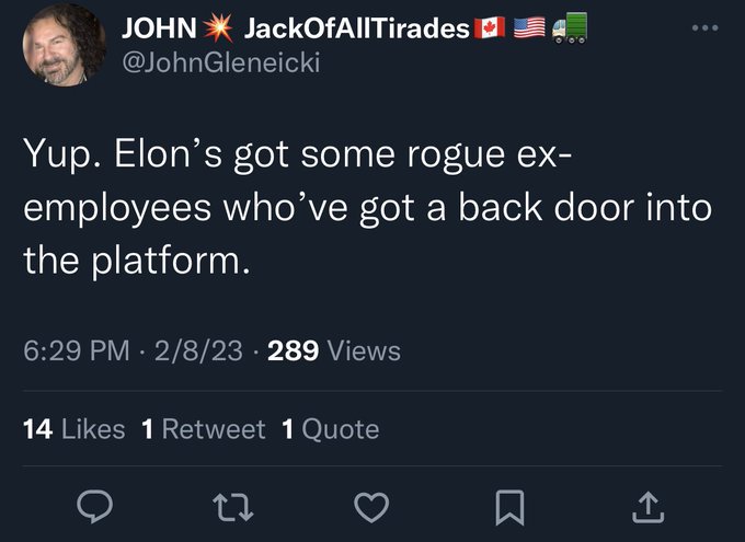 ayo if any of the rogue employees sees my tweet can y’all maybe boost my account on the algorithm or