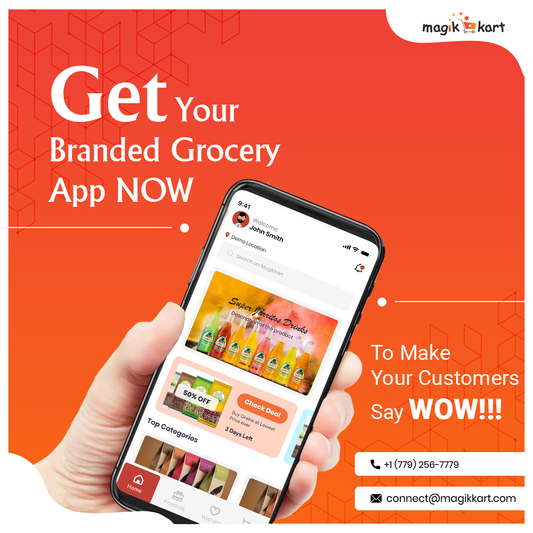 magikkart's tweet photo. Get your own app, deliver flawless customer experiences, and increase your business profit profits. #MagikKart designs aesthetically pleasing and user-friendly apps, so your brand will stand out and your users will have a fantastic experience.
Get in touch today.

#ecommerceapp https://t.co/kAXCljsfg3