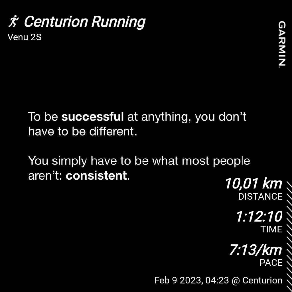 Thursday Run ✅️
#RunningWithTumiSole #FetchYourBody2023 #90dayswithoutsugar