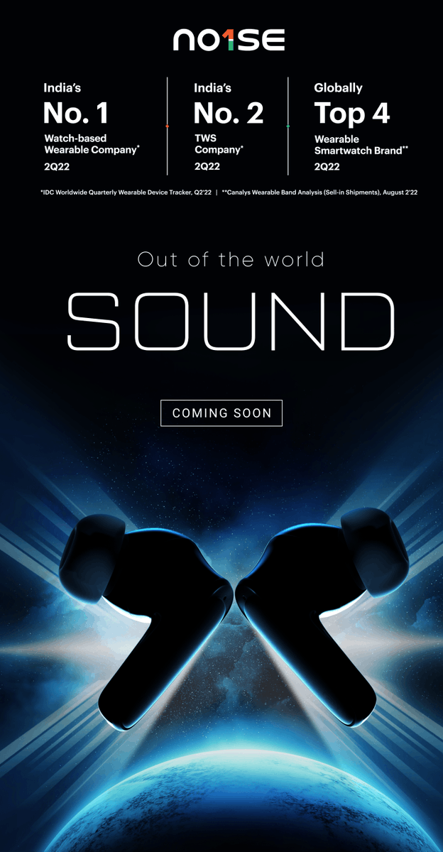 TechTravie's tweet image. Noise buds X Connect coming soon 

#noisebuds #noise #travietech #travietechians